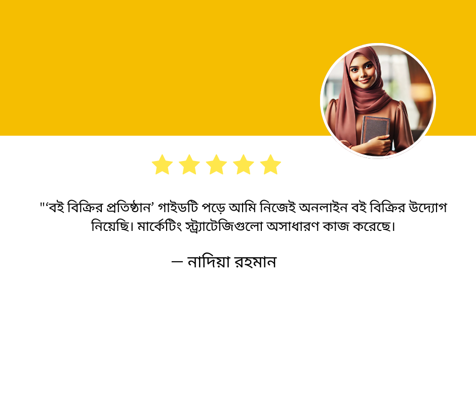 Yellow and Blue Modern Testimonial Facebook Post (3)